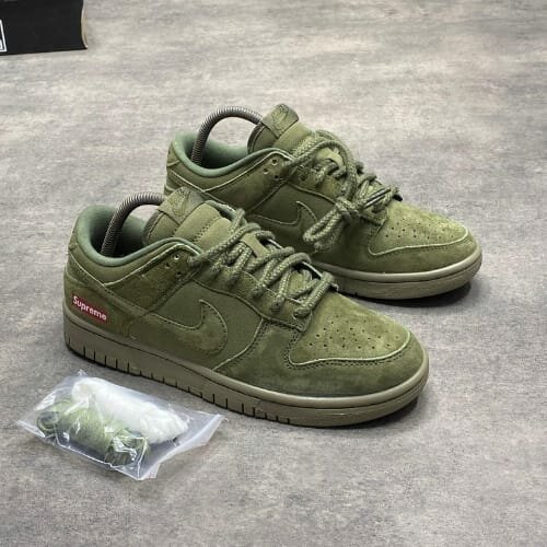 Nike sb Suede Olive Supreme