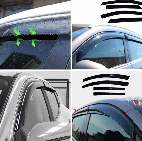 Visières anti-pluie voiture