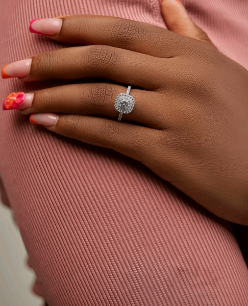 Bague fiançailles promesse