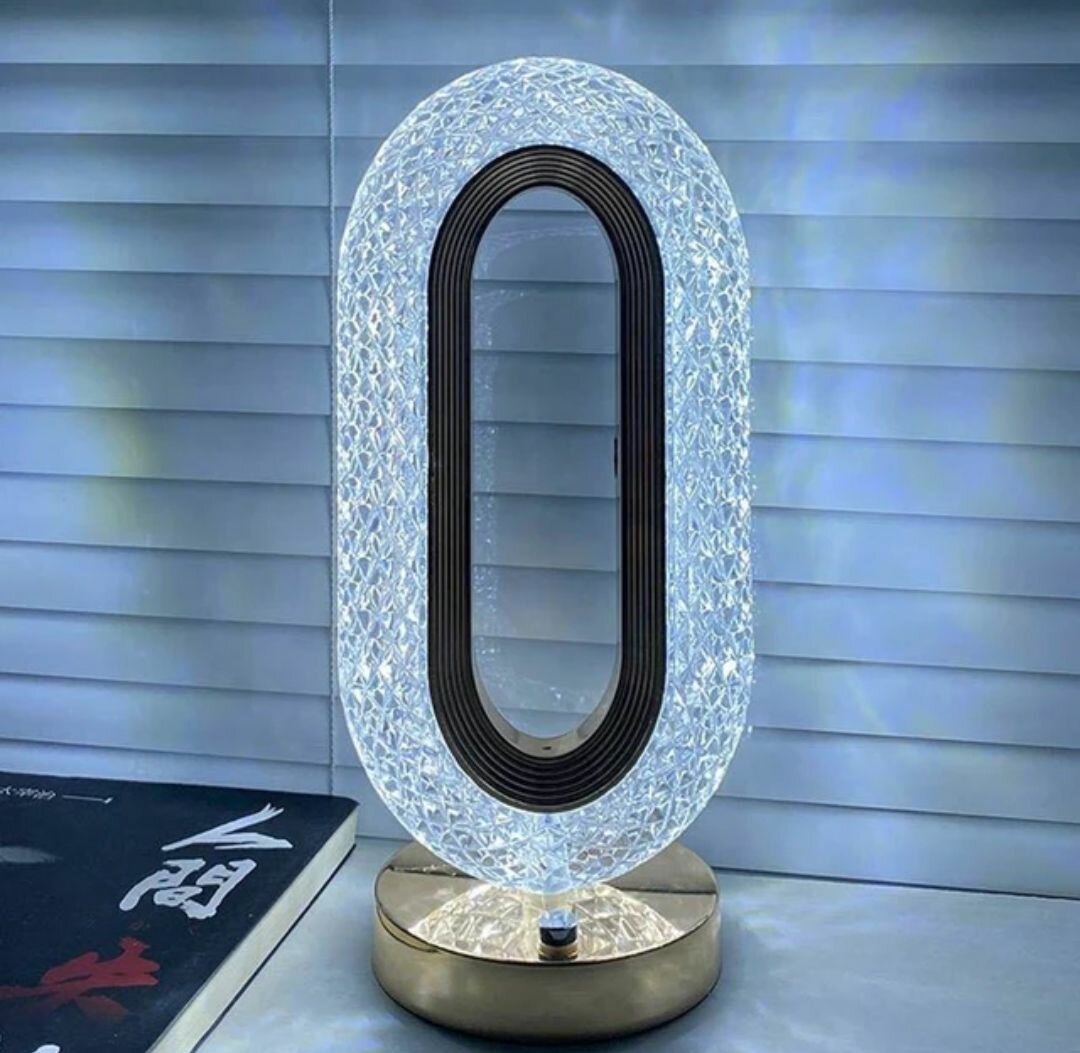 Beautiful 3 colors lamp decoration item chargeable with wire