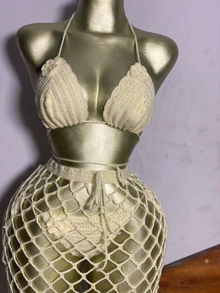 Maillot de Bain Crochet Femme