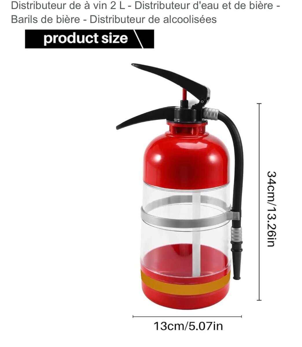 Distributeur de Bière 2L Design Original