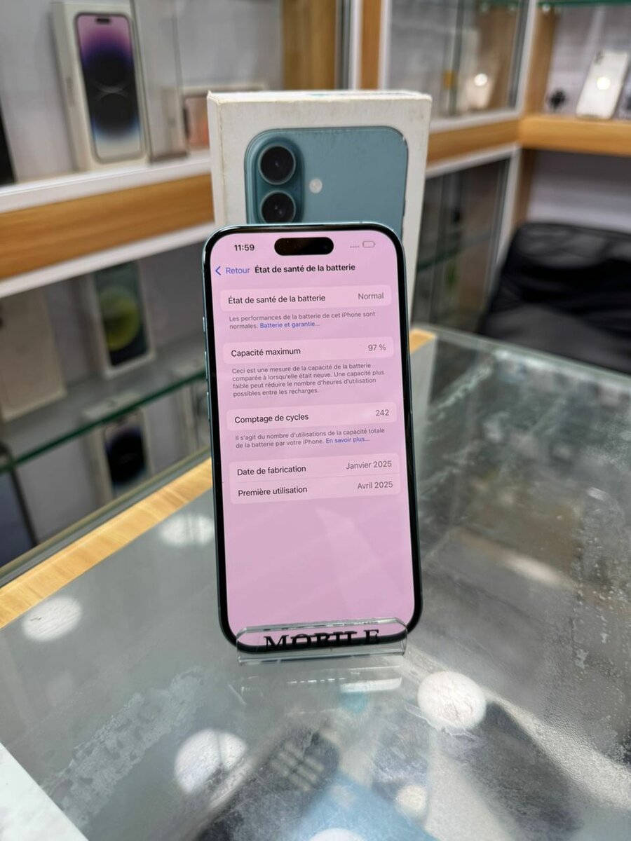 iPhone 15 Bleu 128Go