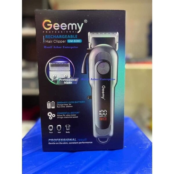 Tondeuse professionnelle Geremy 6080 rechargeable