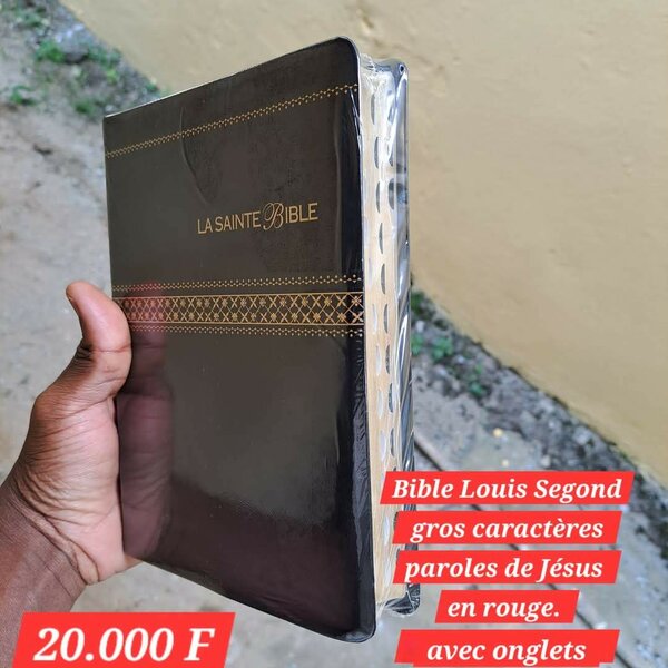 Bible Louis Segond avec onglets