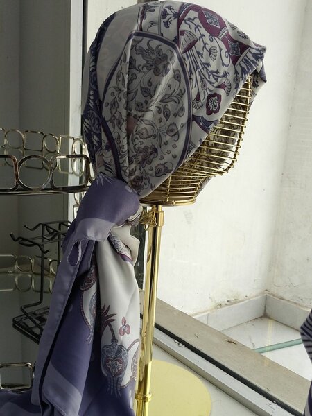 Foulards de soie de Turquie