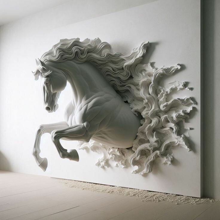 Барельеф ручной работы