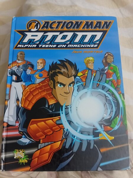 Livre Action Man A.T.O.M BD