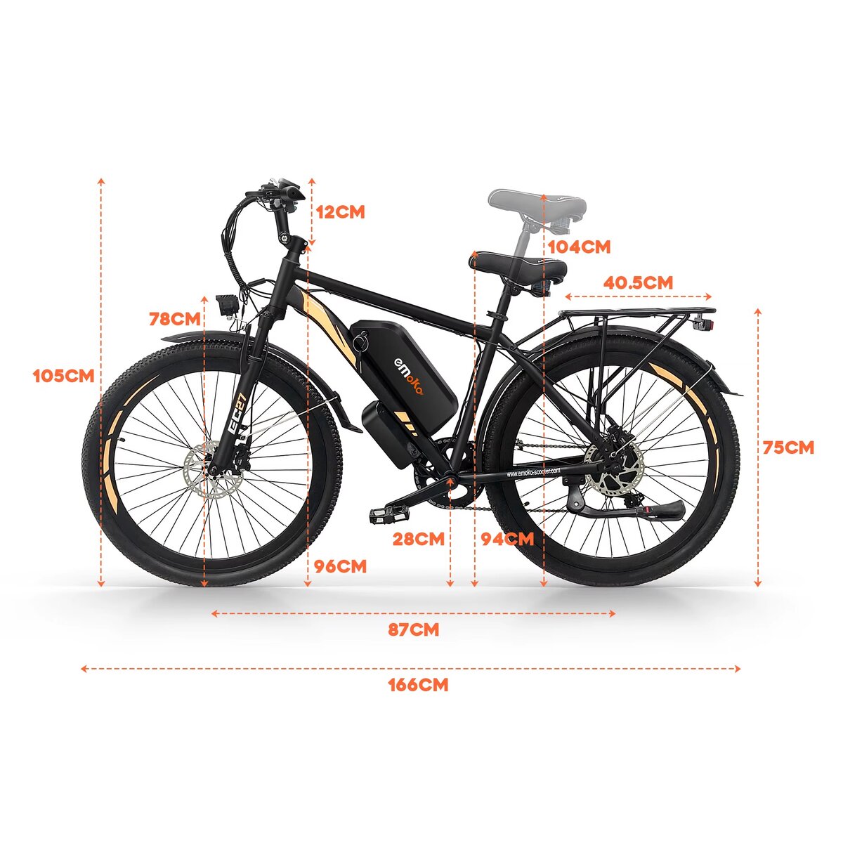 VTT Électrique Robuste 26"