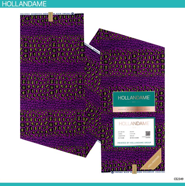 Tissu Wax Hollandame