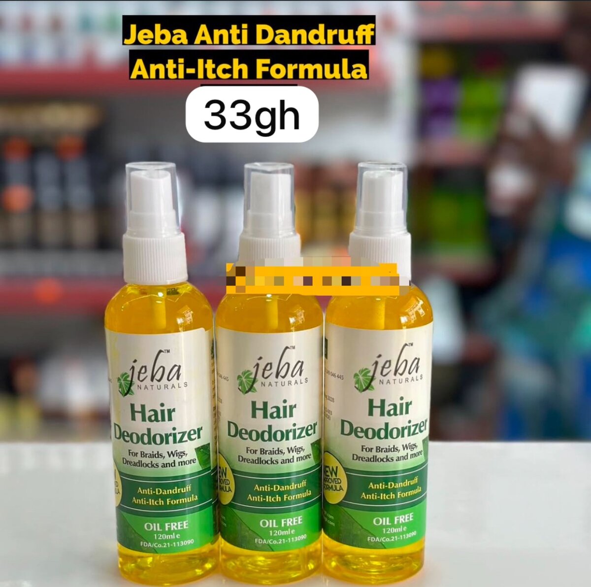 Jeba hair deodorizer