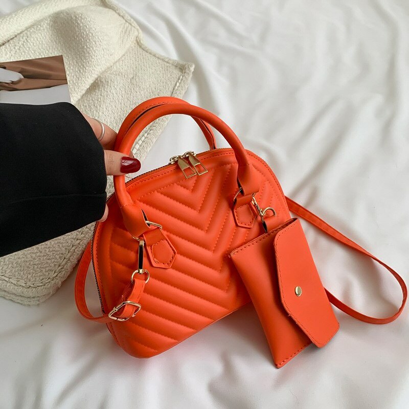 Stylish women's bag orange