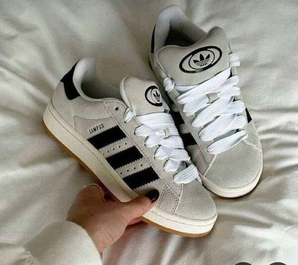 Baskets Adidas Campus Noir & Blanc