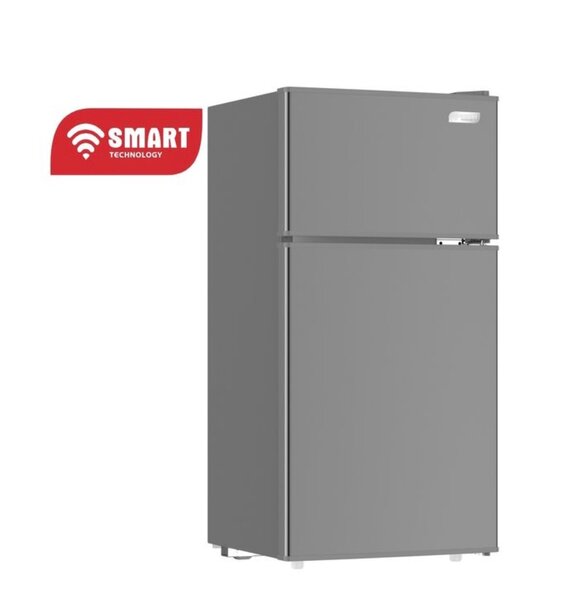 Réfrigérateur combiné intelligent gris