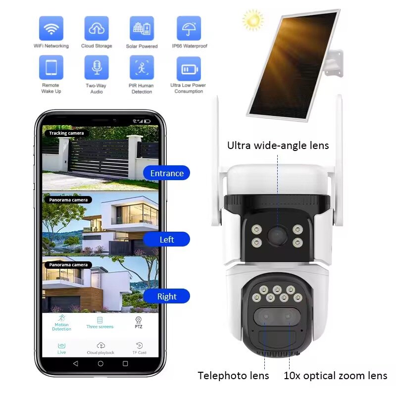 Caméra de sécurité solaireVC17