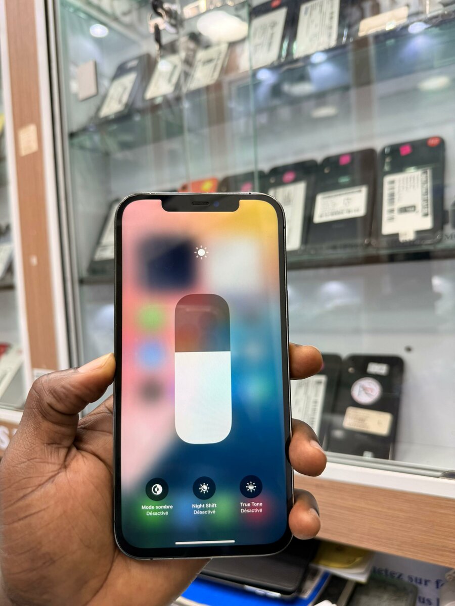 12 pro max 128Go message batte