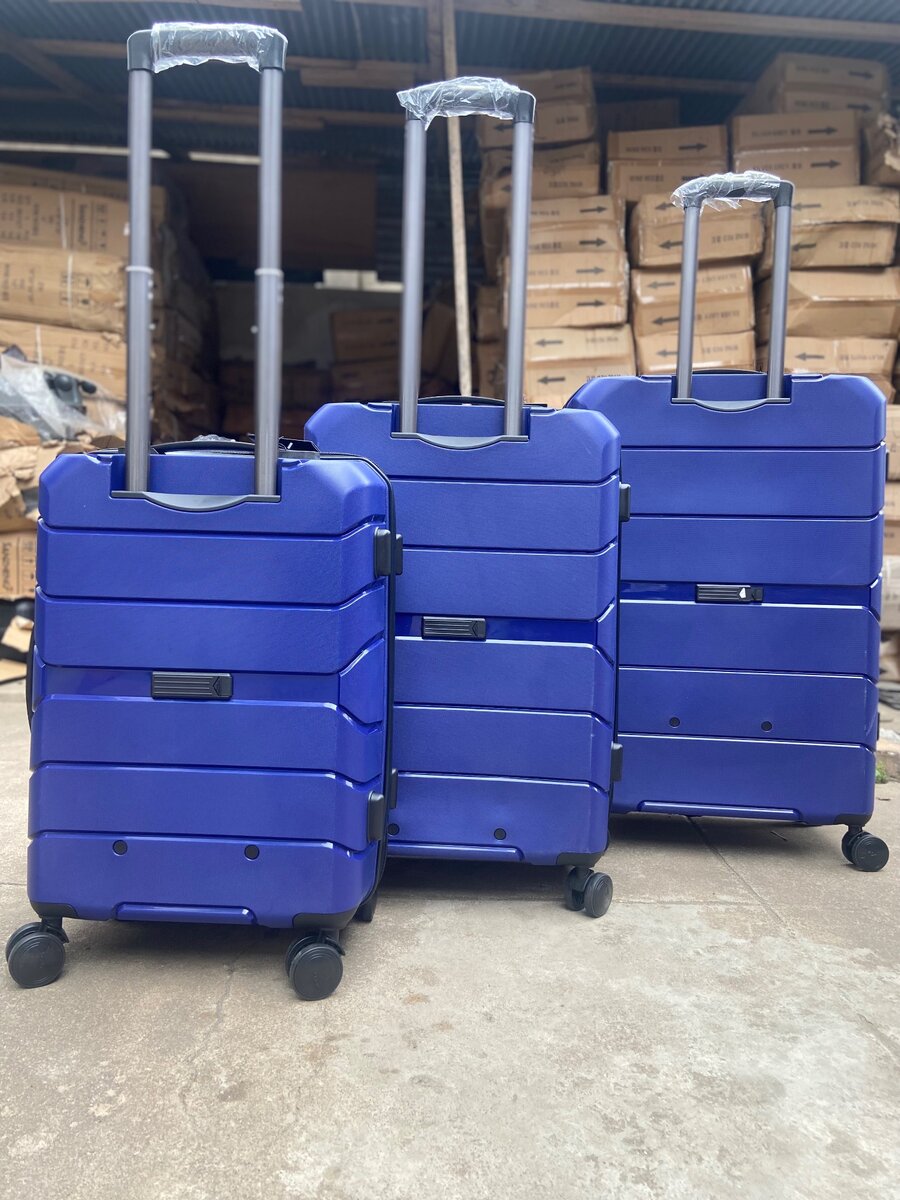 3 in 1pack Anticrack traveling luggage