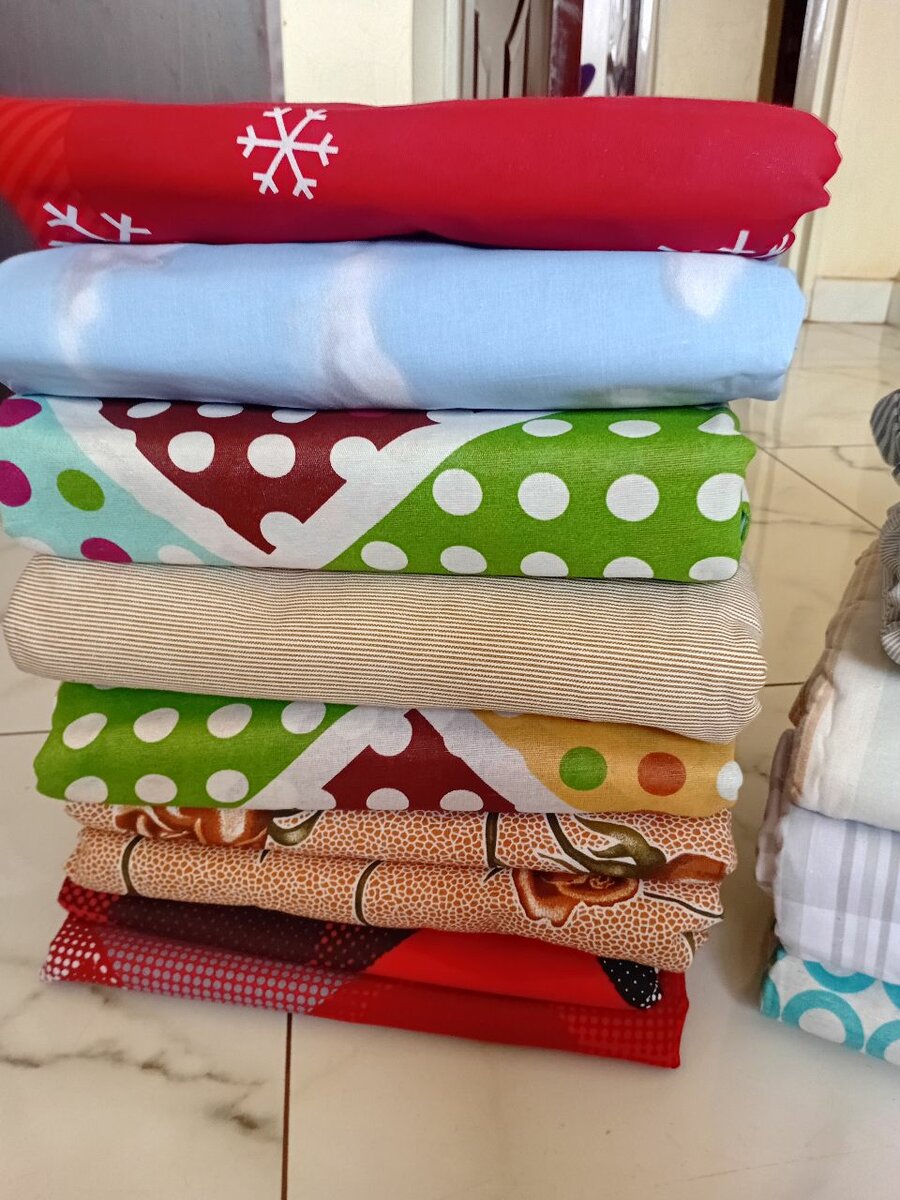 Sally's home decor and beddings.