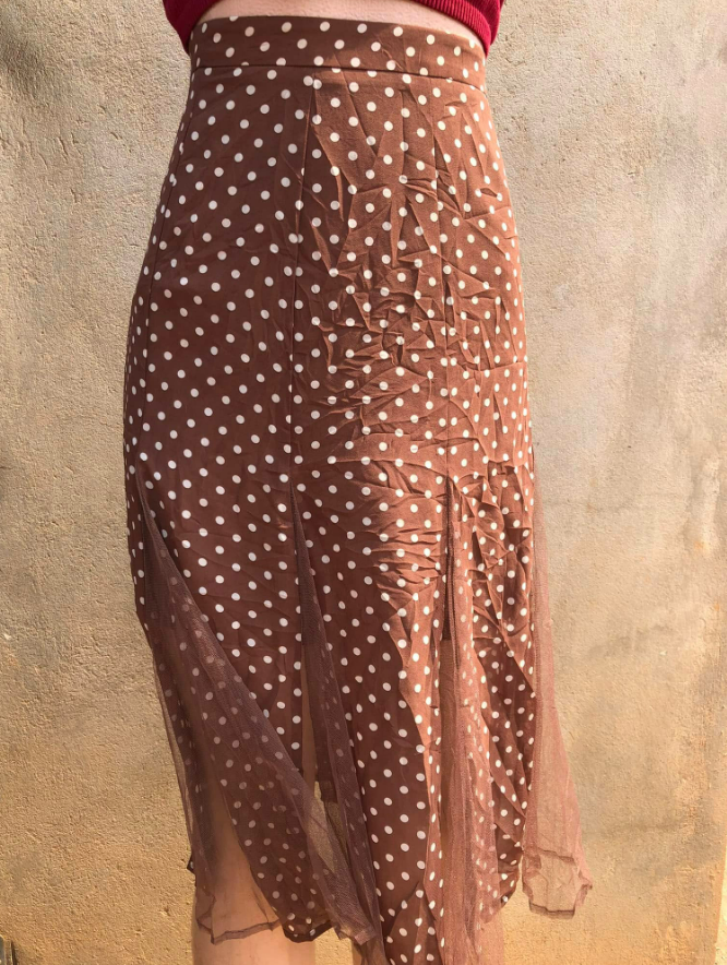 First grade silk skirt