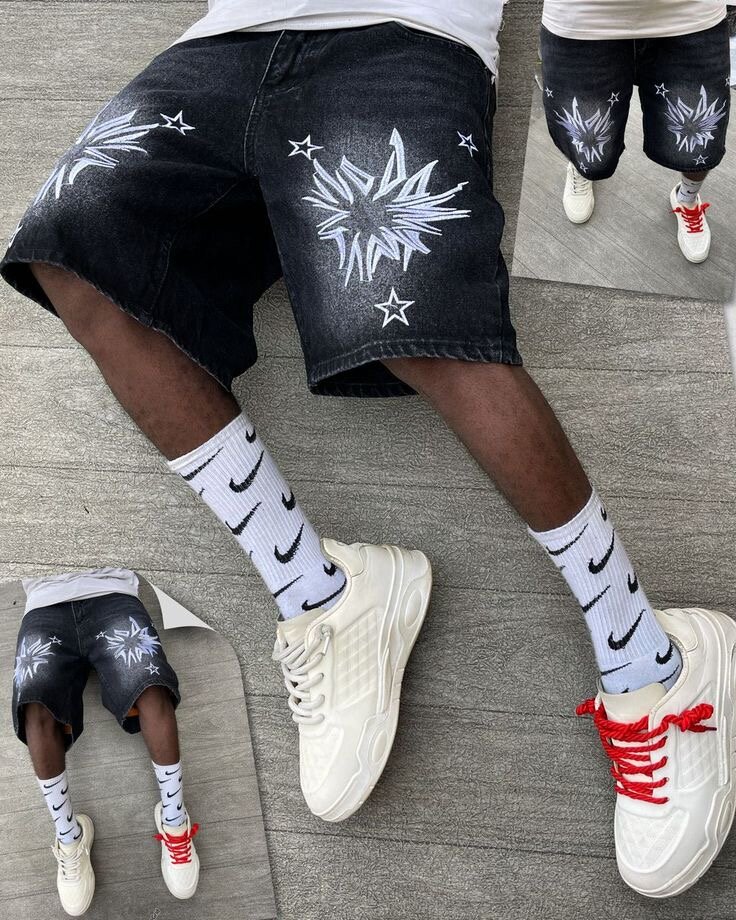 Shorts en jean homme