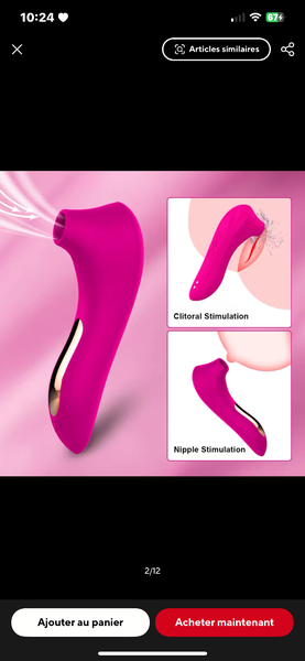 Aspirateur sextoys
