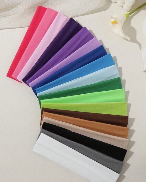 Lot de bandeaux colorés