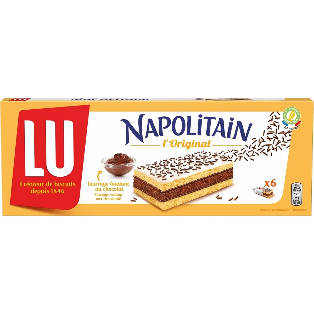 Gâteau Napolitain LU