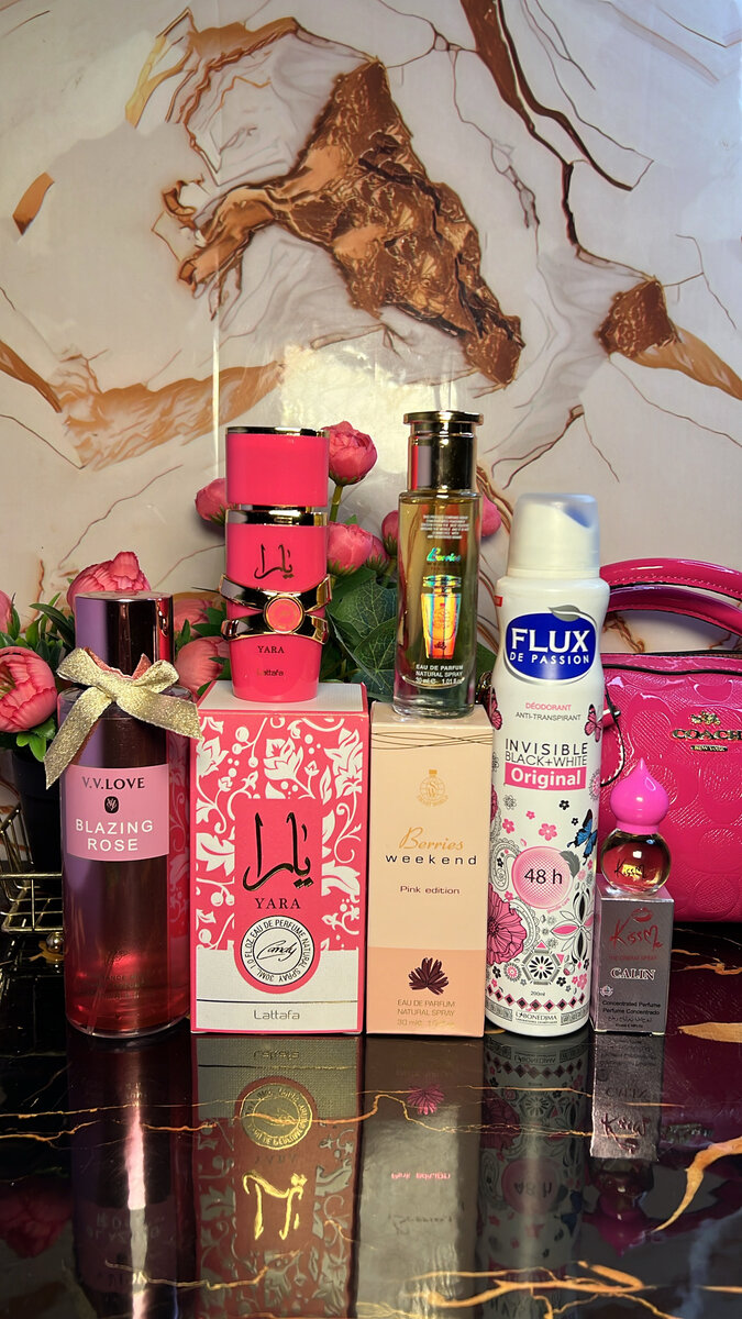 Ensemble de Parfums et Déodorants