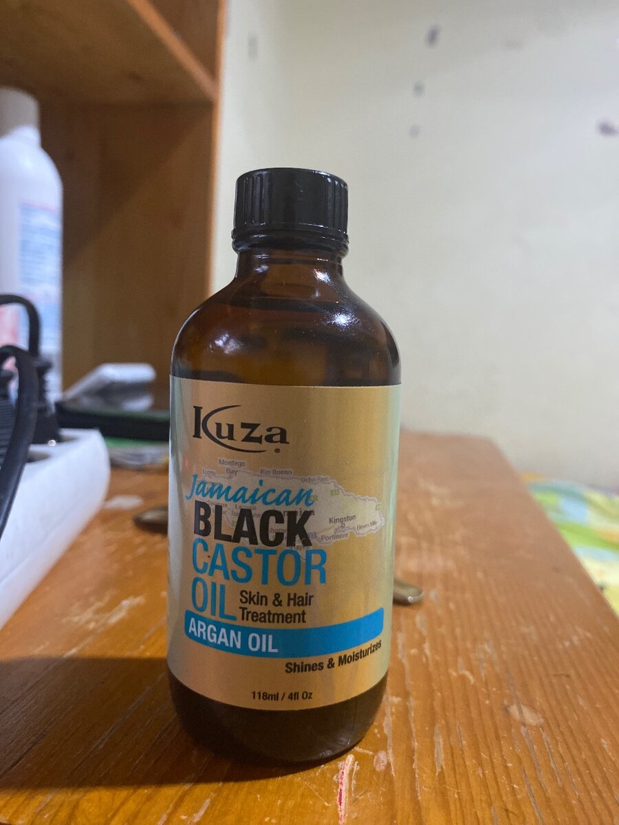 Huile de ricin noir jamaïcaine