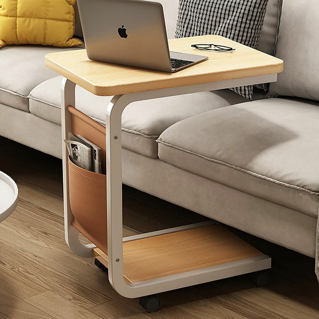 Table d'appoint avec roues