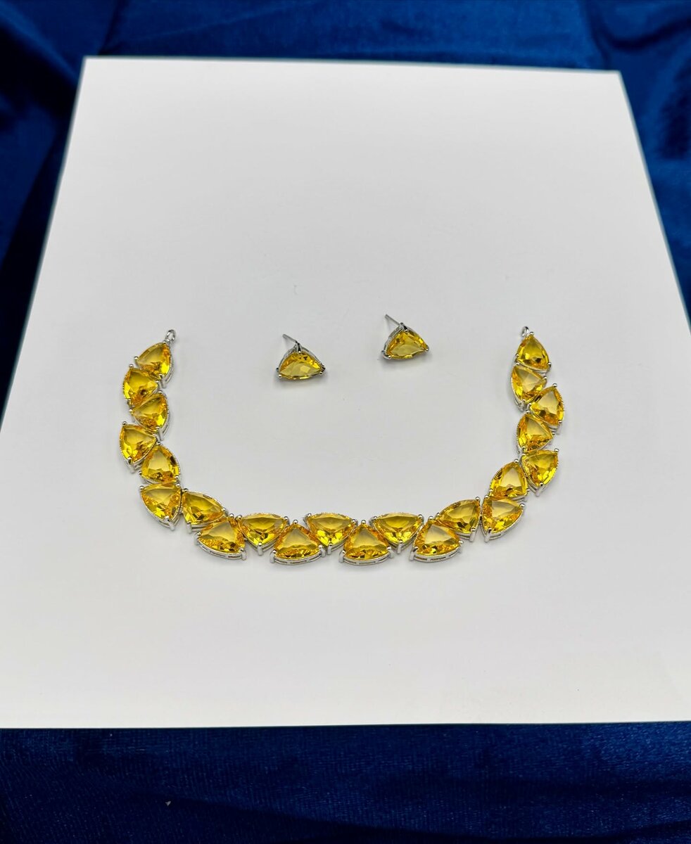 American Diamond 1 karat set