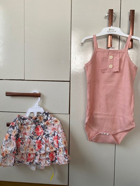 Baby girls skirt set