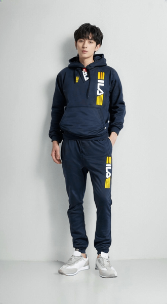 Men's micro Fleece hoodie track suit