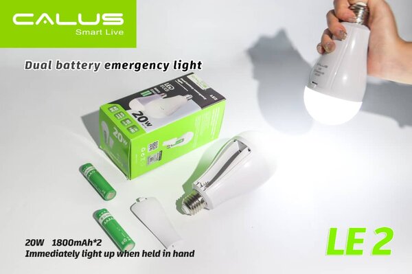 Ampoule LED d'urgence rechargeable