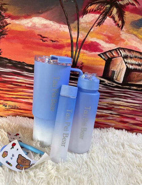 Set de Bouteilles Pastel