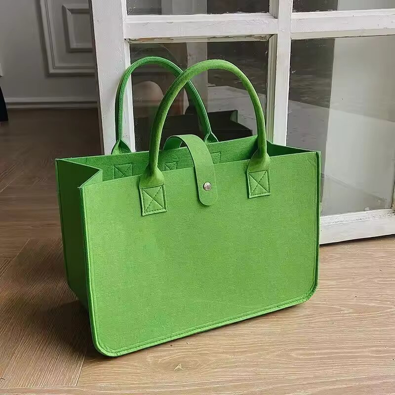 Sac à main cabas vert