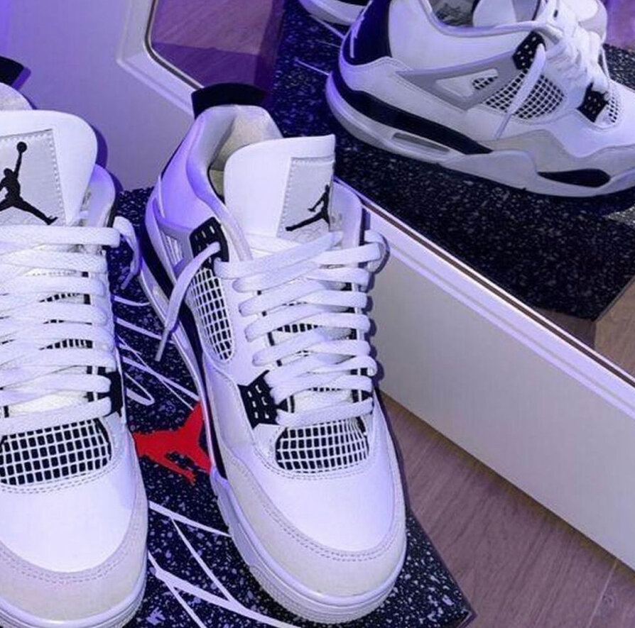 Baskets blanches modernes