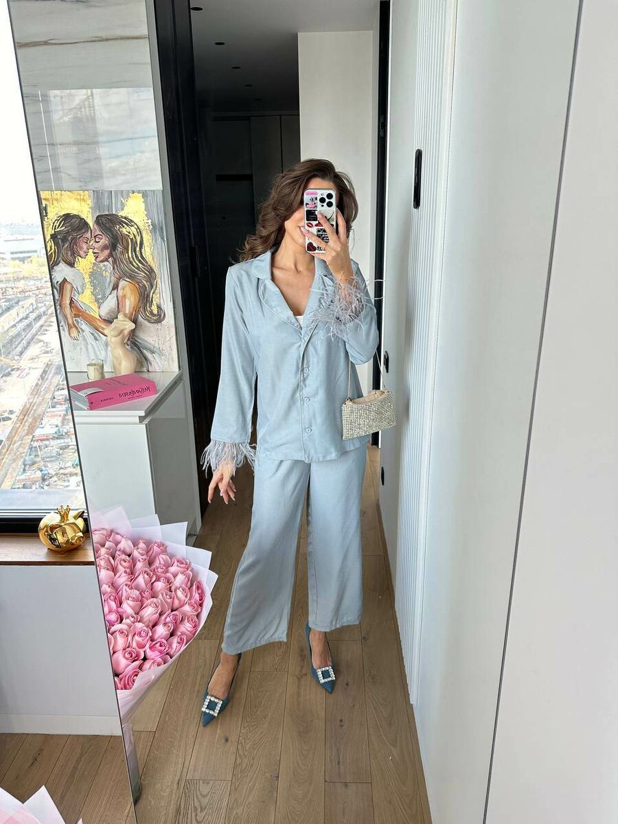 Пижама, костюм пижамный