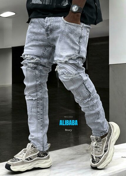 Jeans déchirés pour hommes