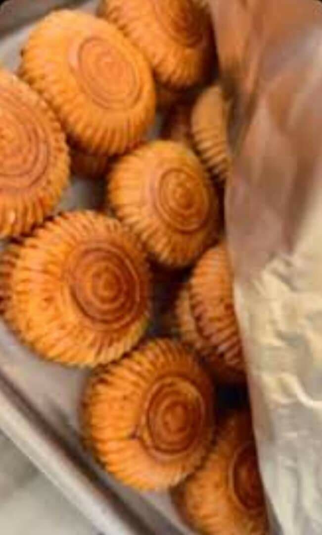 Délicieux gâteau géométrique