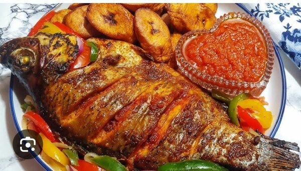 Poisson grillé délicieux