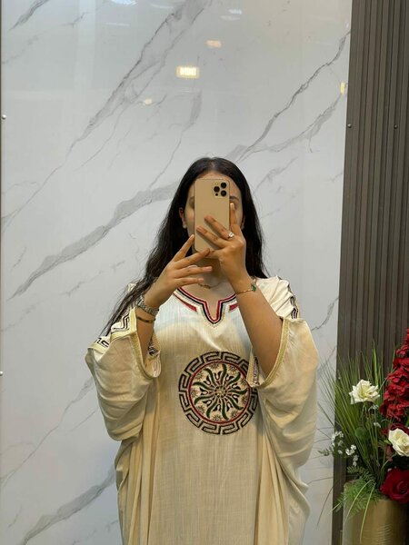 De boubou marocain qualité coton très  Très bonne