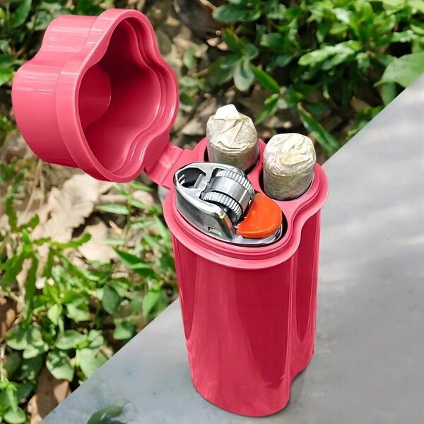 Tobacco & lighter storage box