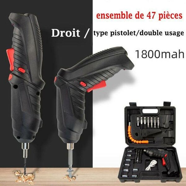Tournevis Électrique 47 Pièces