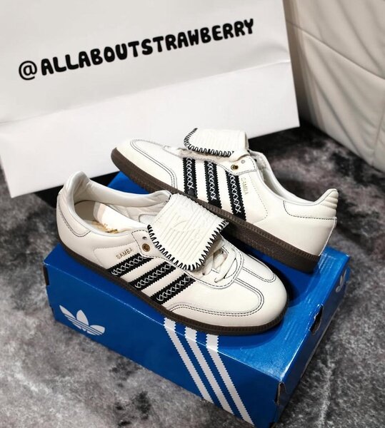 Baskets Adidas Samba Blanc