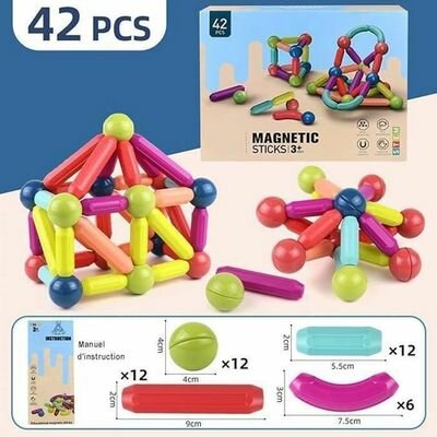 Jeu de construction magnétique