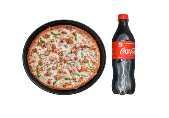 7 Inch pizza with Soft drink 345 ml