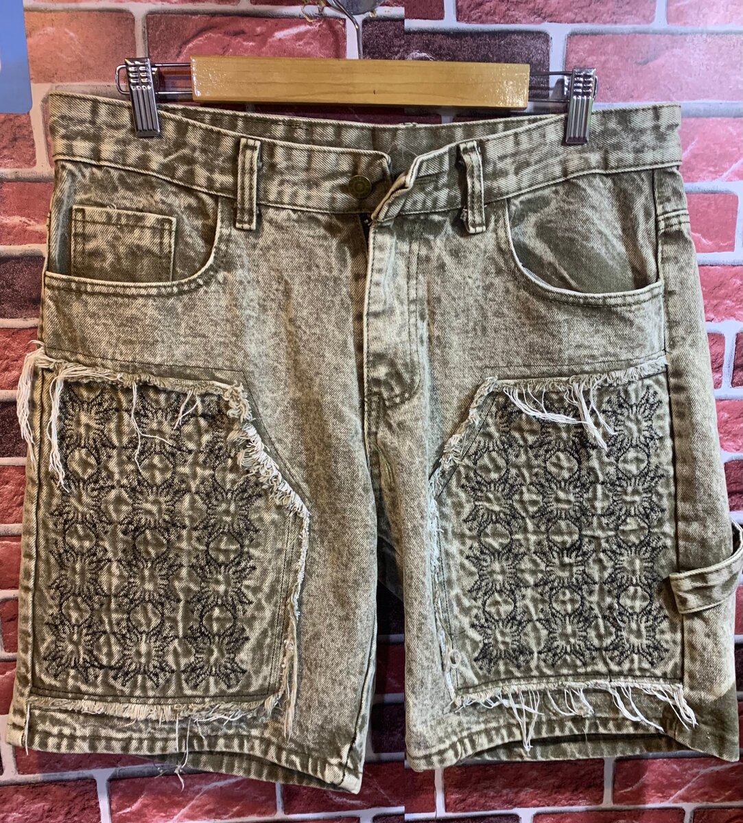 Shorts en jean décontractés homme