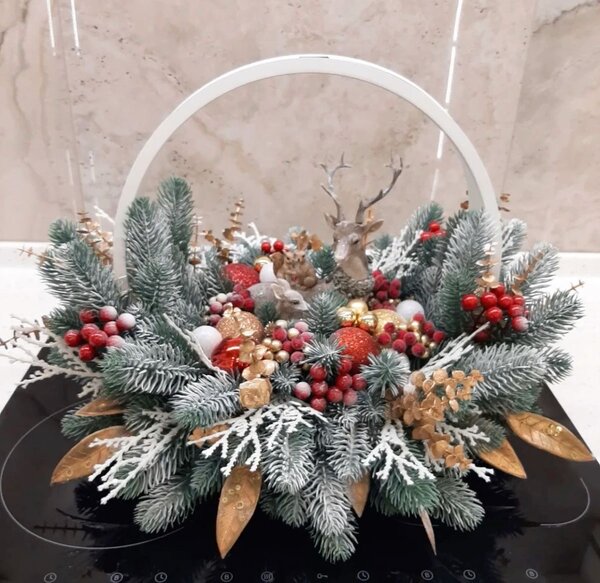 Couronne de Noël décorative