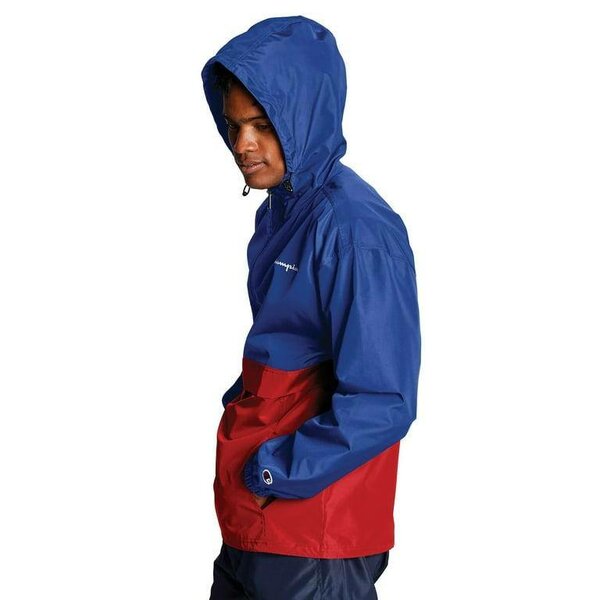 Veste à capuche Champion bleu-rouge